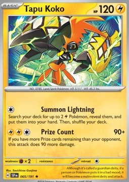 SSP 065/191 Tapu Koko Holo