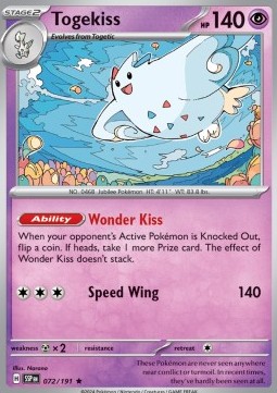 SSP 072/191 Togekiss Holo