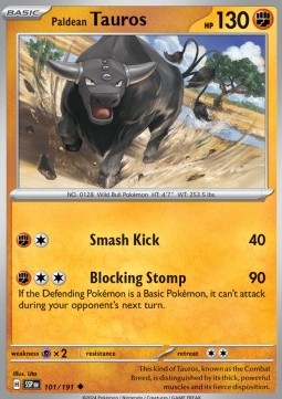 SSP 101/191 Paldean Tauros