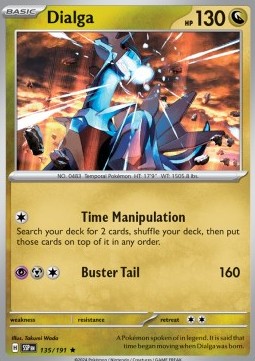 SSP 135/191 Dialga Holo