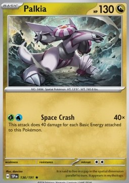 SSP 136/191 Palkia Holo