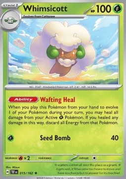 TEF 015/162 Whimsicott Holo