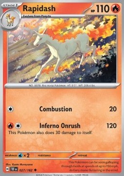TEF 027/162 Rapidash