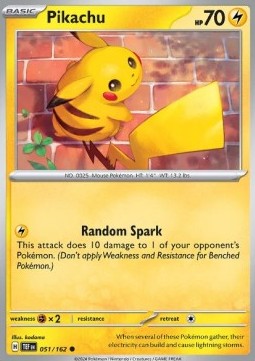 TEF 051/162 Pikachu
