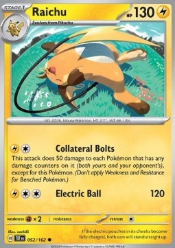 TEF 052/162 Raichu