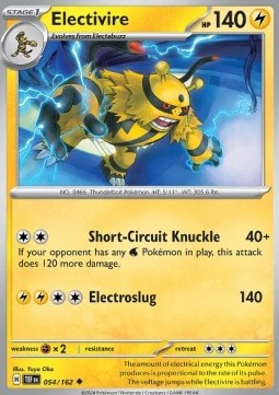 TEF 054/162 Electivire