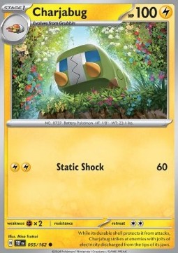 TEF 055/162 Charjabug Reverse Holo