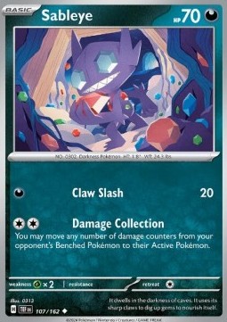 TEF 107/162 Sableye