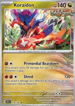 TEF 119/162 Koraidon Holo