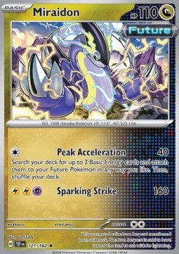 TEF 121/162 Miraidon Holo