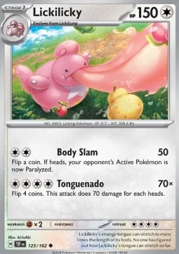 TEF 125/162 Lickilicky