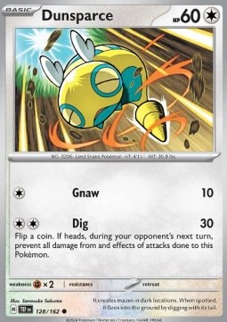 TEF 128/162 Dunsparce