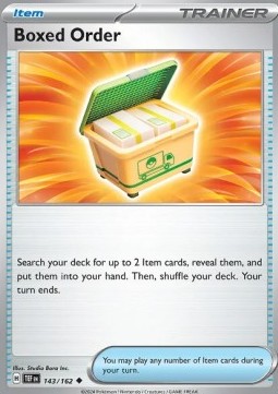 TEF 143/162 Boxed Order