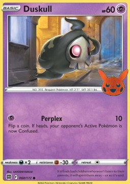 BOO 060/172 Duskull Halloween Stamp
