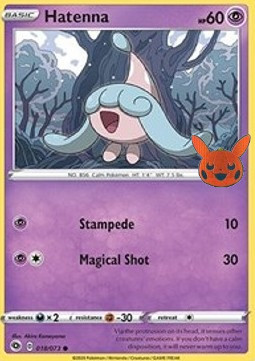 BOO 018/073 Hatenna Halloween Stamp