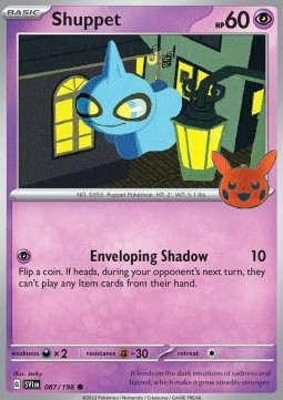 BOO23 087/198 Shuppet Halloween Stamp