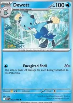 WHT 022/086 Dewott