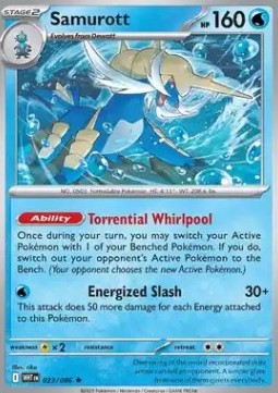 WHT 023/086 Samurott Holo