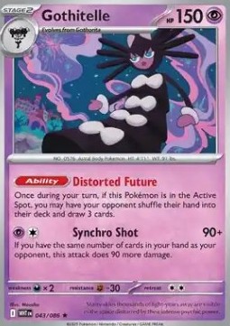 WHT 043/086 Gothitelle Holo