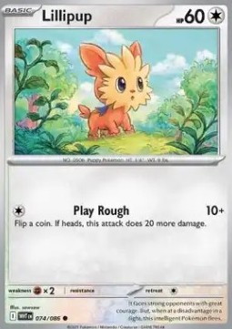 WHT 074/086 Lillipup