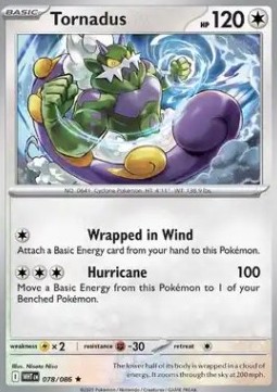 WHT 078/086 Tornadus Holo
